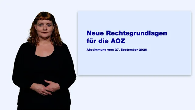 Abstimmung AOZ
